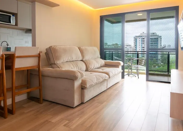 Incrível Vista Mar Pé na Areia Barra Tijuca Luxo Apartamento Rio de Janeiro
